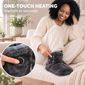 One touch heating: warmth in seconds
